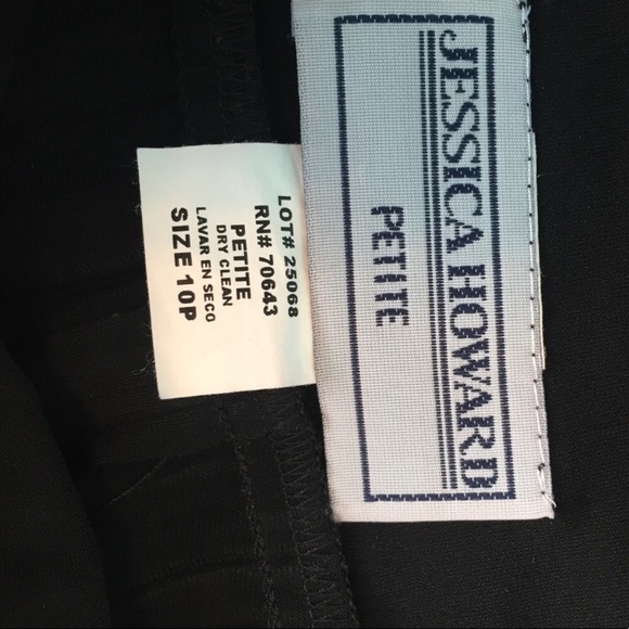 Black Jersey Dress - Petite - Picture 4 of 4